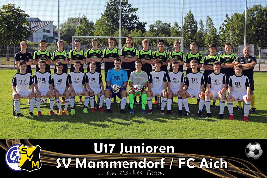 Teamfoto B1-Junioren Saison 2019/2020